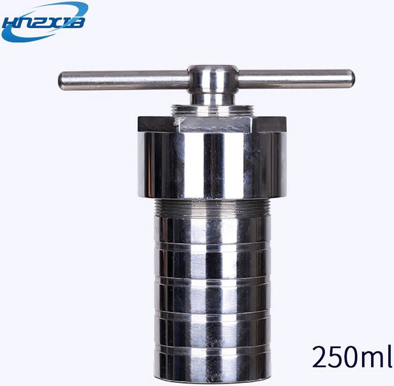 HNZXIB 250ml Hydrothermal Synthesis Reactor 240°C PTFE lining  Non-magnetic Stainless Steel Autoclave KH series Laboratory reaction vessel