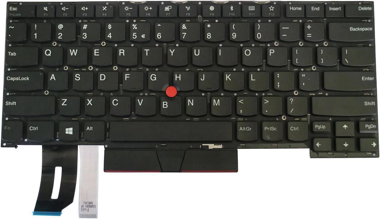 AUTENS Keyboard for Lenovo ThinkPad T490s T495s E490s, T14s Gen1,  X1 Extreme Gen1 Gen2, P1 Gen1 Gen2 Laptop No Backlight No Frame, US Laptop Keyboard Replacement