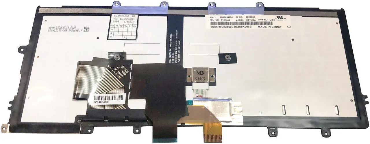 Alt view image 2 of 2 - AUTENS Keyboard for Lenovo ThinkPad X270 (Compatible X230s X240 X240s X240i X250 X260) Laptop (Backlight), US Laptop Keyboard Replacement