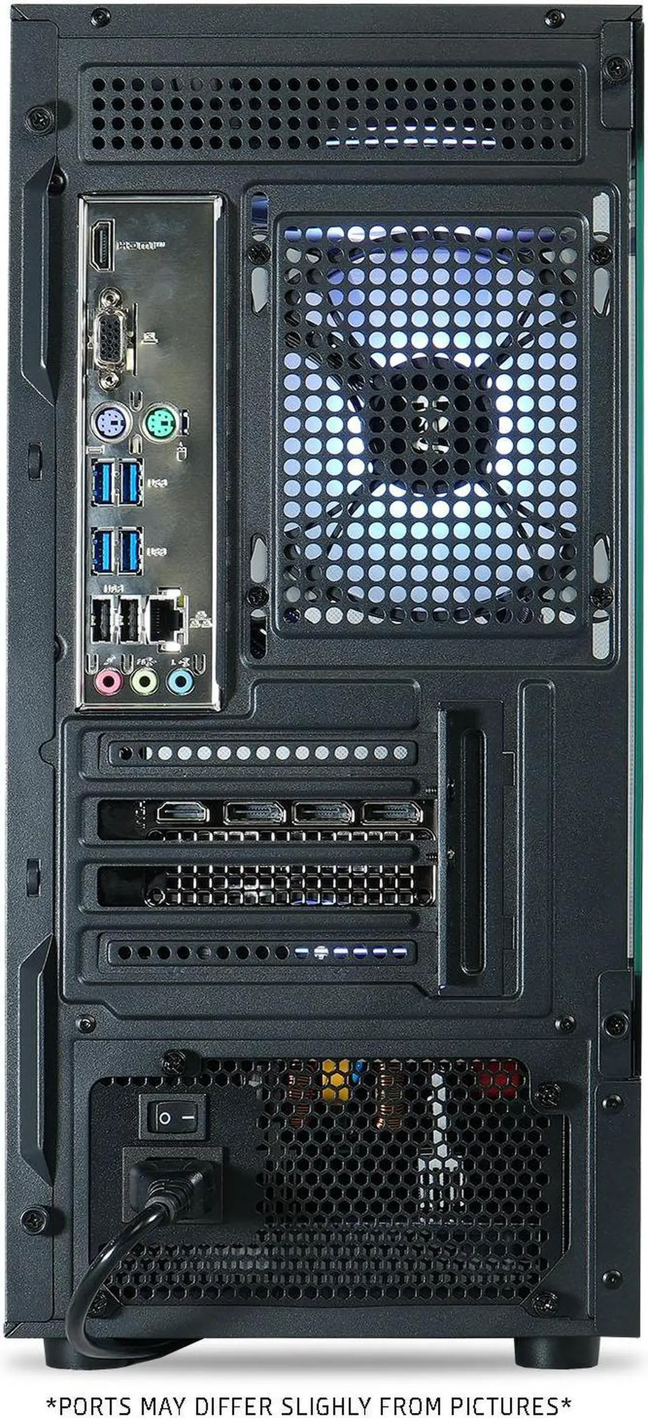 Alt view image 6 of 7 - ViprTech Reaper 2.0 Liquid-Cooled PC - AMD Ryzen 7 8700F (5.0Ghz Turbo), RTX 4060 Ti 16GB, 32GB DDR5 6400, 1TB NVMe SSD, VR-Ready, Streaming, RGB, Windows 11, Gaming Desktop Computer, Black
