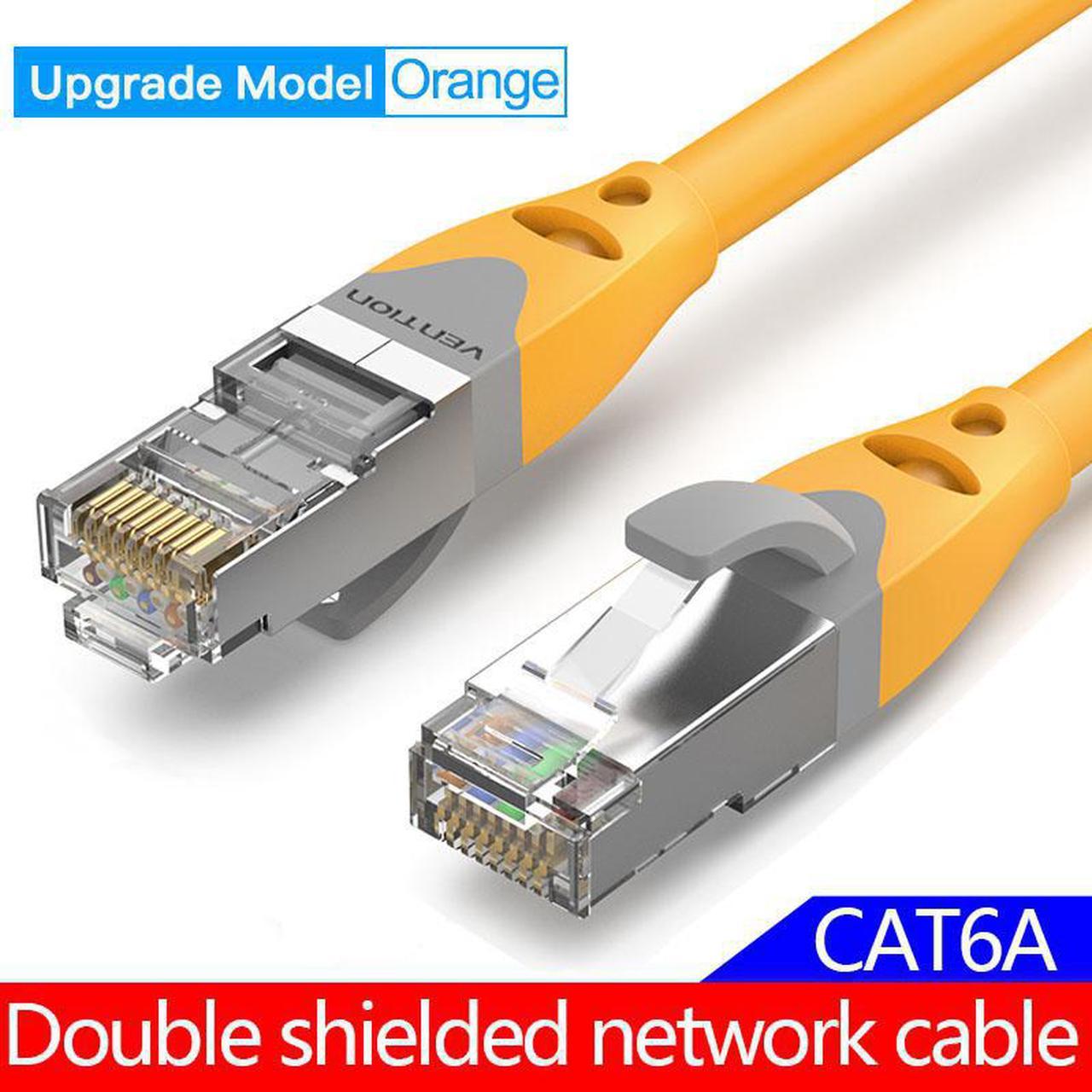 Ethernet Cable CAT6A 10Gbps RJ 45 Network Cable Lan RJ45 Patch Cord for PS4 Laptop PC PS 4 Router CAT 6A Cable Ethernet(Upgraded Model 49.21ft)