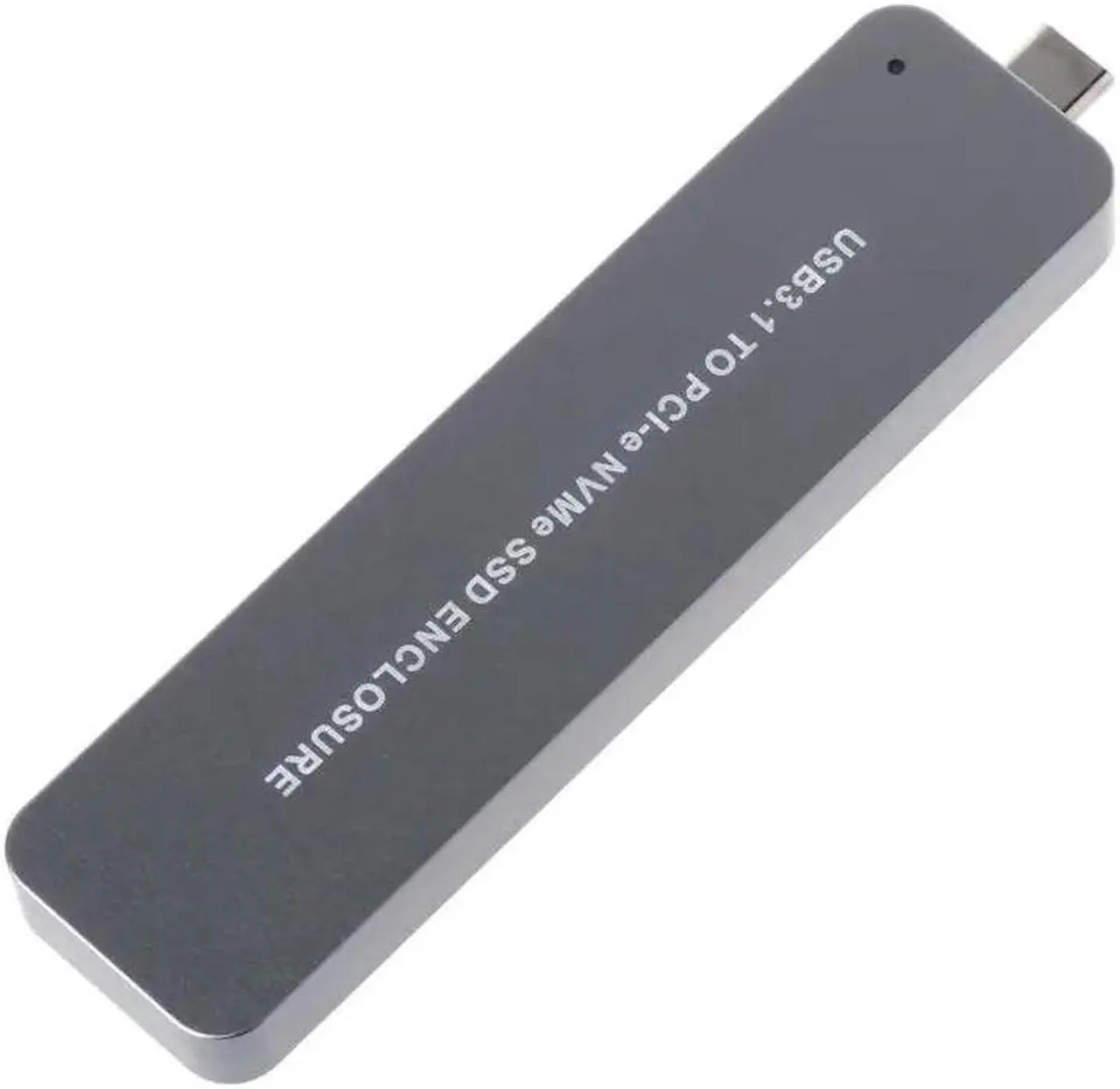 Alt view image 6 of 6 - Enclosure HDD Case M.2 PCIE NVMe SSD to USB 3.1 Type C Converter HDD Box Adapter Enclosure Case For M Key M2 SSD Hard Drive
