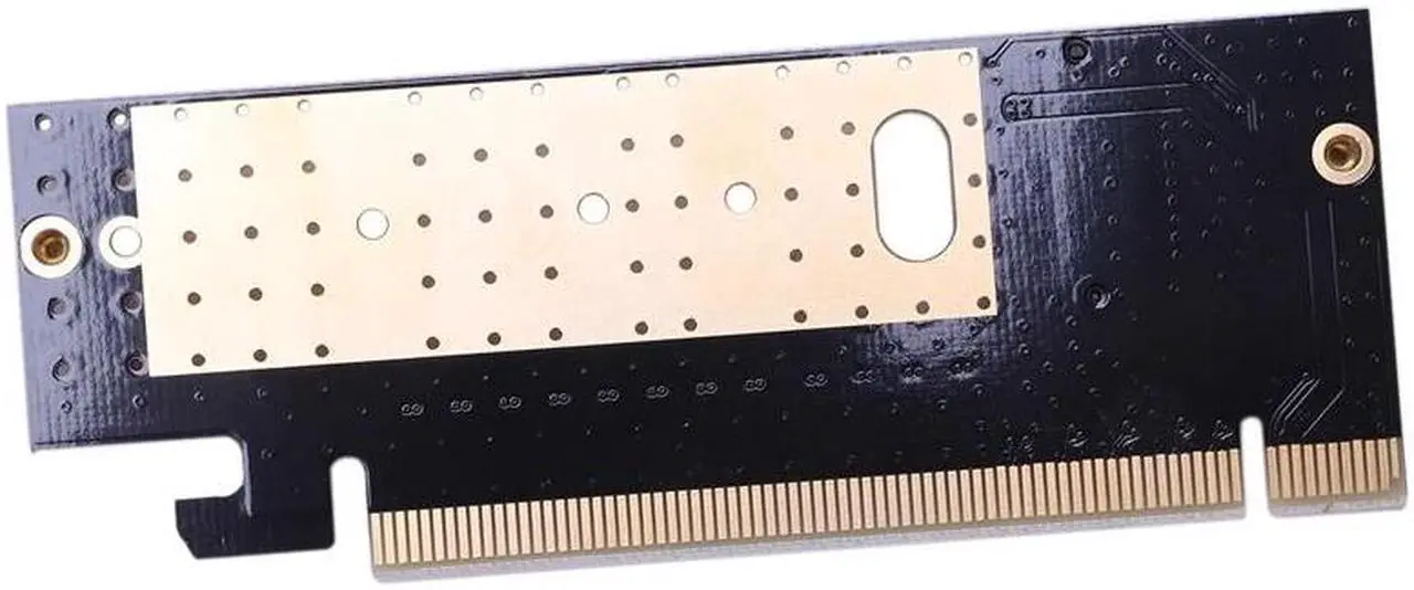 Alt view image 5 of 6 - M.2 Nvme Ssd Adapter M2 To Pcie 3.0 X16 Controller Card M Key Interface Support Pci Express 3.0 X4 2230 2280 Size