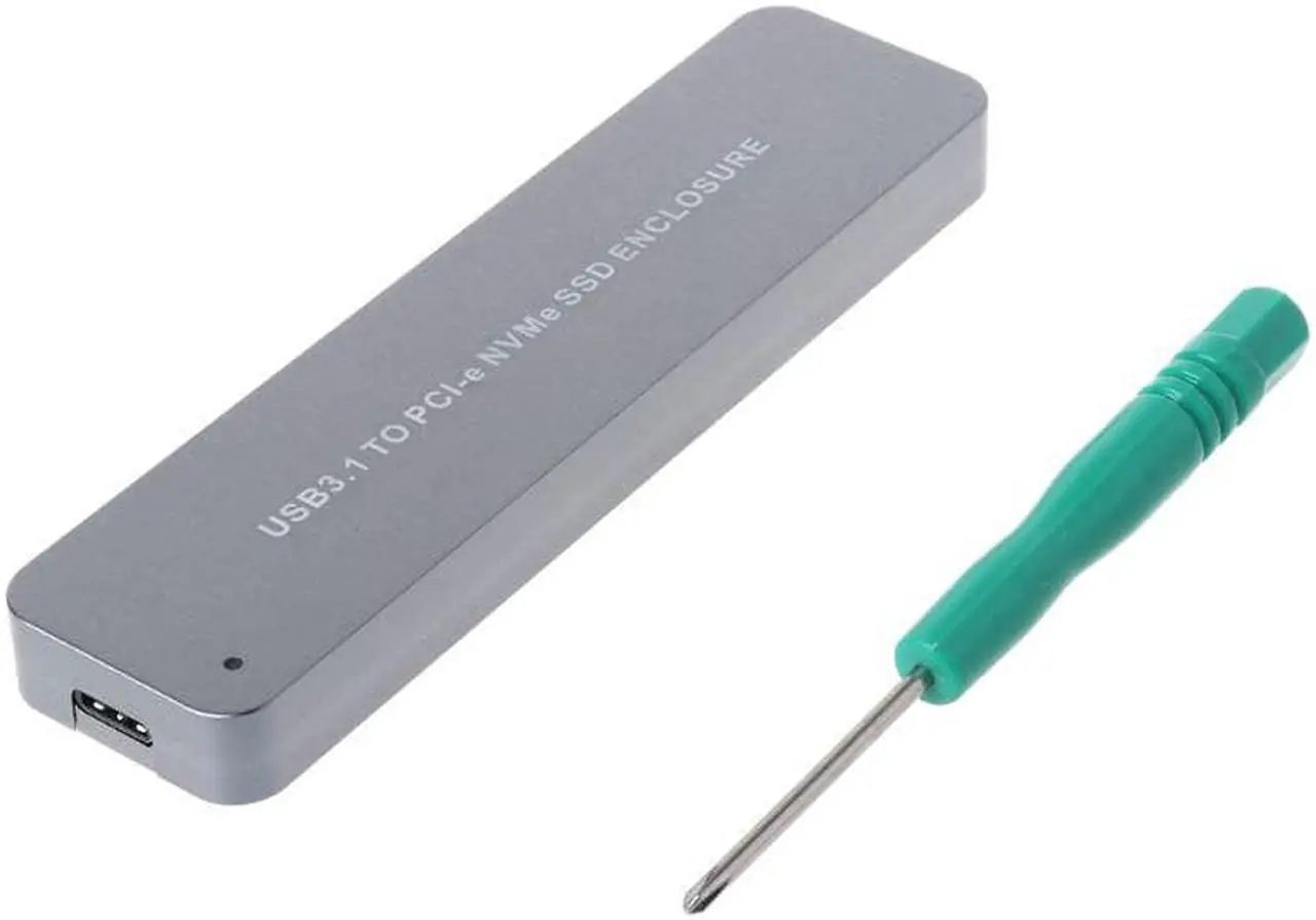 Main image of Enclosure HDD Case M.2 PCIE NVMe SSD to USB 3.1 Type C Converter HDD Box Adapter Enclosure Case For M Key M2 SSD Hard Drive