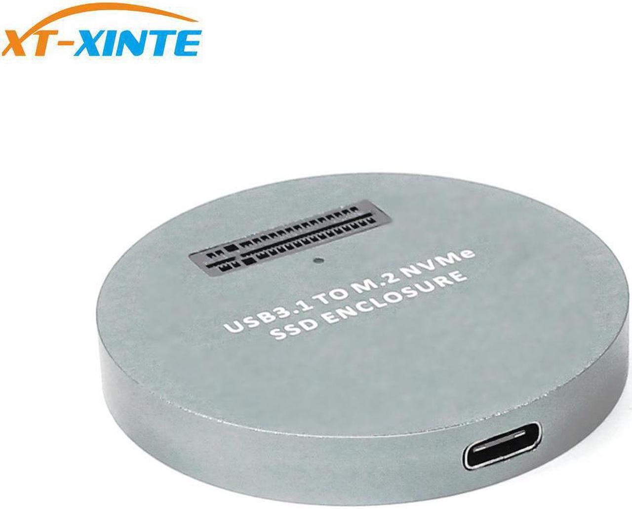 Main image of M2 NVME SSD Adapter Aluminum USB3.1 Type C to PCI E SSD M.2 External SSD Enclosure Mobile Adapter Box(black)