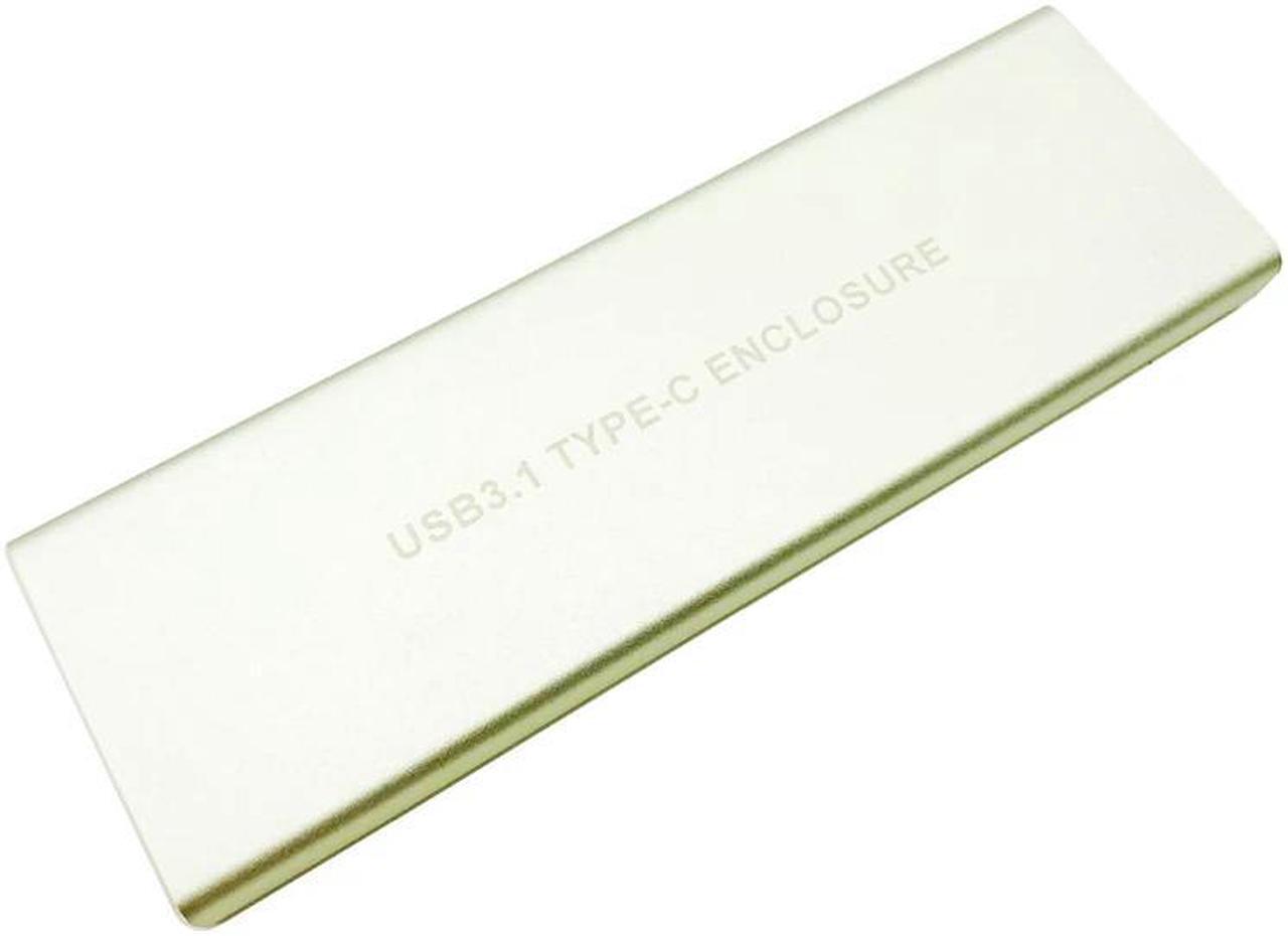 Alt view image 3 of 6 - NVMe PCIE USB 3.1 HDD Enclosure M.2 to USB SSD Hard Disk Drive Case Type C 3.1 M KEY Connector for 2230 2242 2260 2280 Enclosure(black)