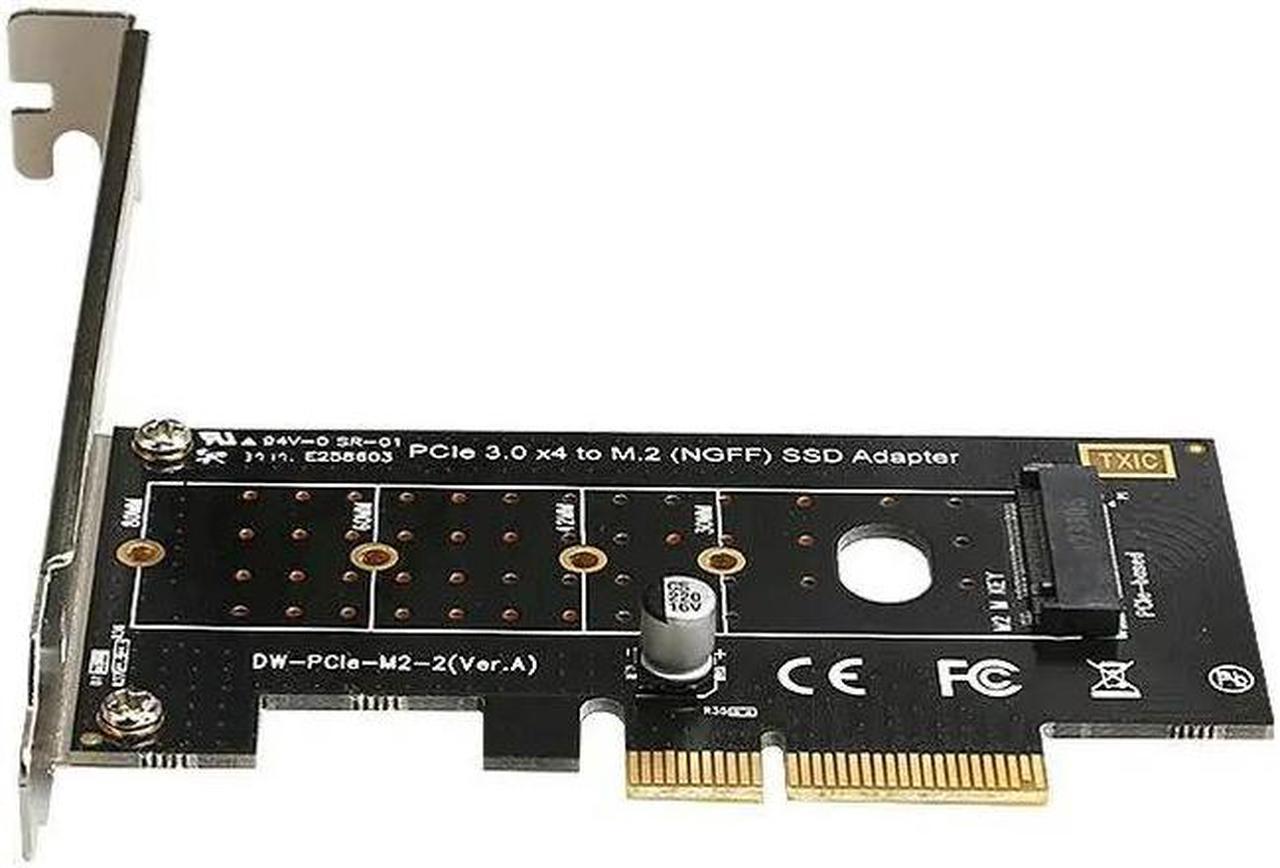 PCI-E PCI Express 3.0 X4 to NVME M.2 M KEY NGFF SSD pcie M2 Riser card Adapter