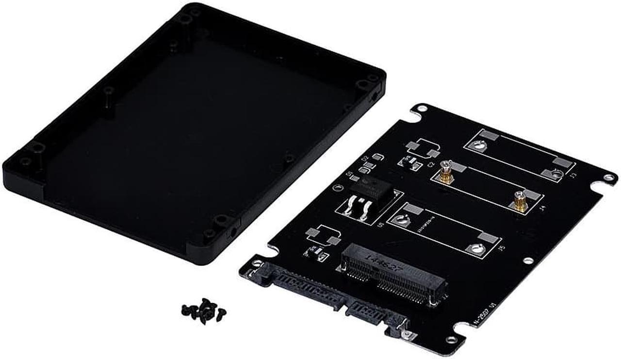 Main image of advanced adapter Mini pcie mSATA SSD To 2.5Inch SATA3 Adapter Card With Case 2018 1PC