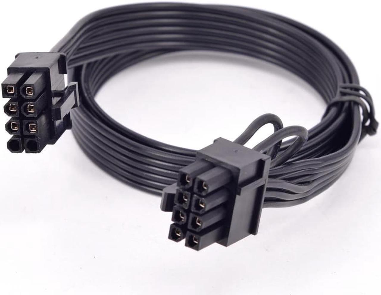 Alt view image 2 of 3 - PCIe 8pin to 6+2Pin Power supply Cable GPU 8 Pin For Seasonic FOCUS PLUS Gold Platinum M12II EVO Snow Silent X Series PSU