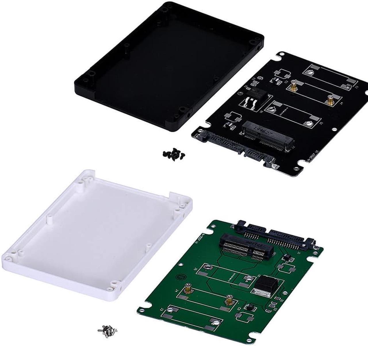 Alt view image 2 of 6 - SimpleStone Mini pcie mSATA SSD To 2.5Inch SATA3 Adapter Card With Case