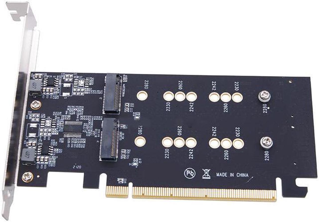 PCI Express Riser Card x8 to x16 Left Slot Adapter For 1U Servers