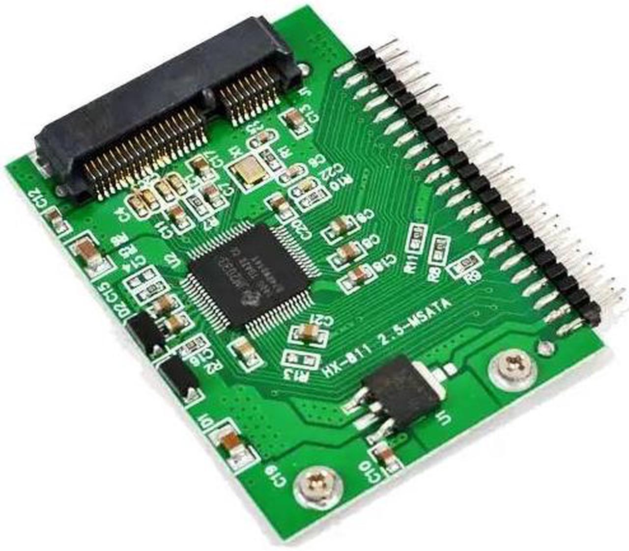 Alt view image 4 of 6 - mini PCI-e msata SSD 1.8 to IDE 2.5 inch 5V 44pin Adapter Card msata PCI Express Sata Converter For Laptop Notebook