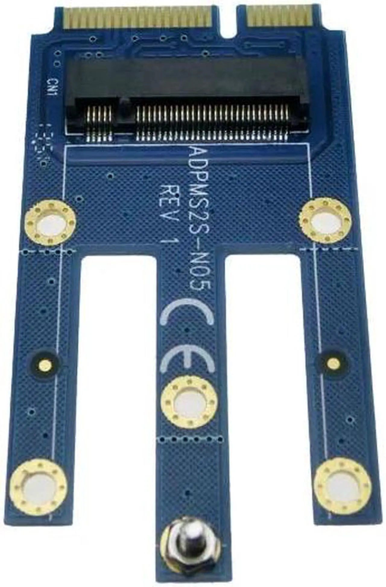 Alt view image 2 of 4 - Mini PCIe to NGFF adapter mini PCI-e convertor For M.2 Wifi Bluetooth GSM, HSPA(3.5G), GPS, LTE , WWAN,3G cards