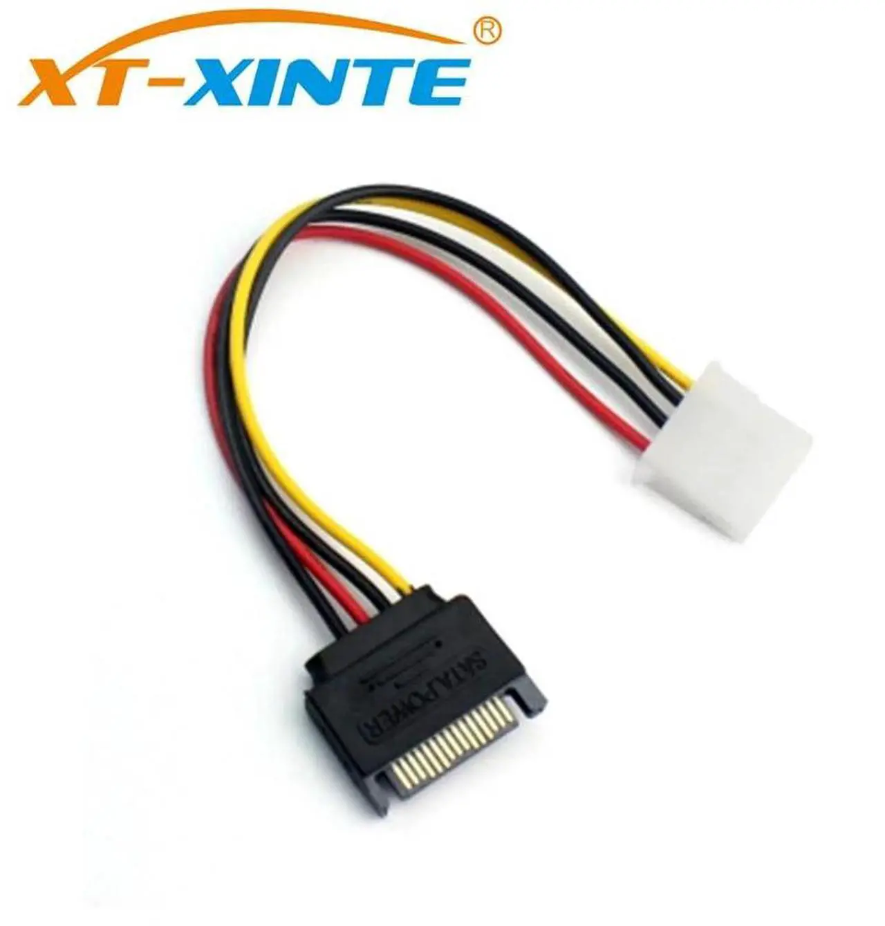 Alt view image 6 of 6 - PCI Express PCI-E 1X to 16X Riser Card 6Pin 4Pin PCIE USB3.0 SATA Card Extension Cable for Miner Mining BTC Dedicated Adapter