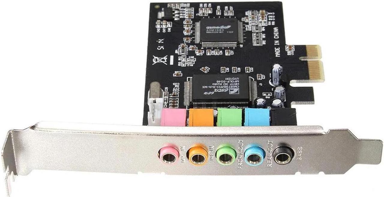Main image of PCI-E 5.1 Sound 6 port sound card CMI8738 cinema stereo Surround Sound Card