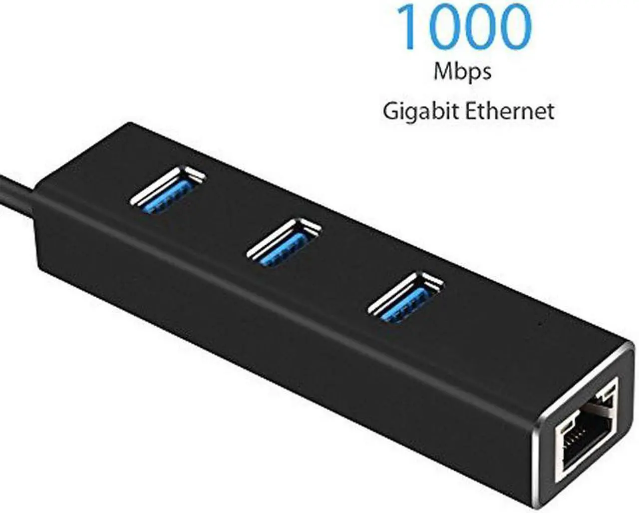 Main image of STANSTAR USB Type C to 3-Port USB 3.1 Data Hub Gigabit Ethernet Network Adapter 1000M USB to RJ45 drive network card For MacBook Mac Pro ,Surface Pro,lenovo IdeaPad,Macbook Air