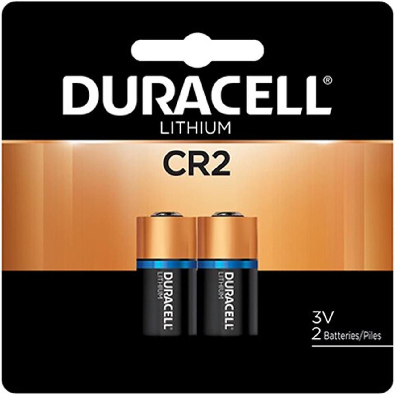 Duracell CR2 3 Volt Lithium Batteries (2 Card) (DLCR2