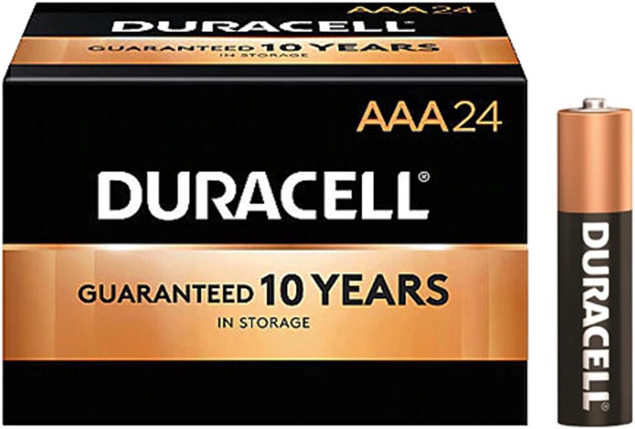 24 x AAA Duracell Coppertop MN2400 Alkaline Batteries