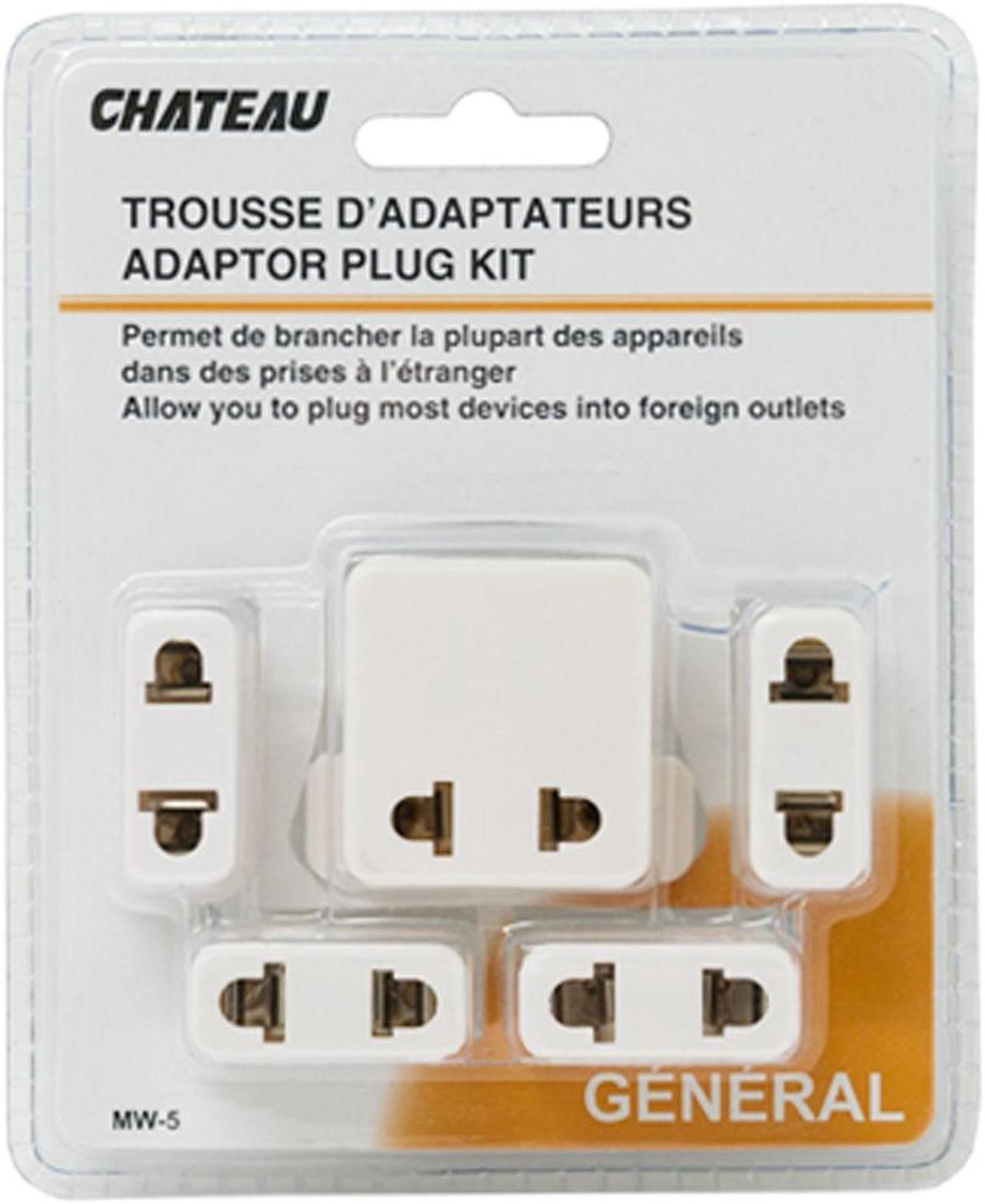 Travel Plug Adapter Kit