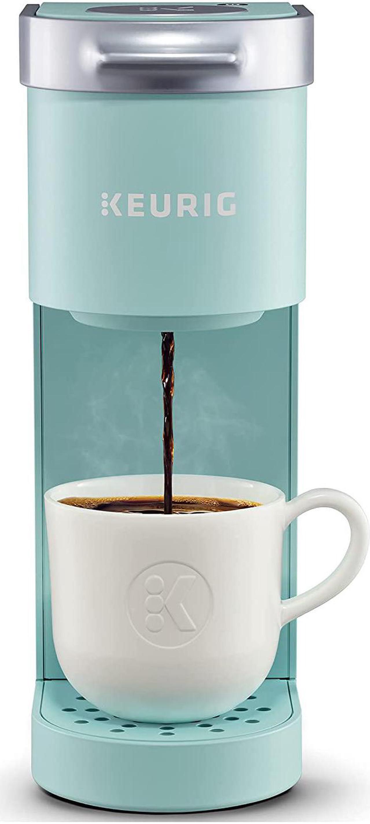 New Keurig K-Mini Single Serve K-Cup Pod Coffee Maker, Featuring An Ultra-Sleek Design, Oasis