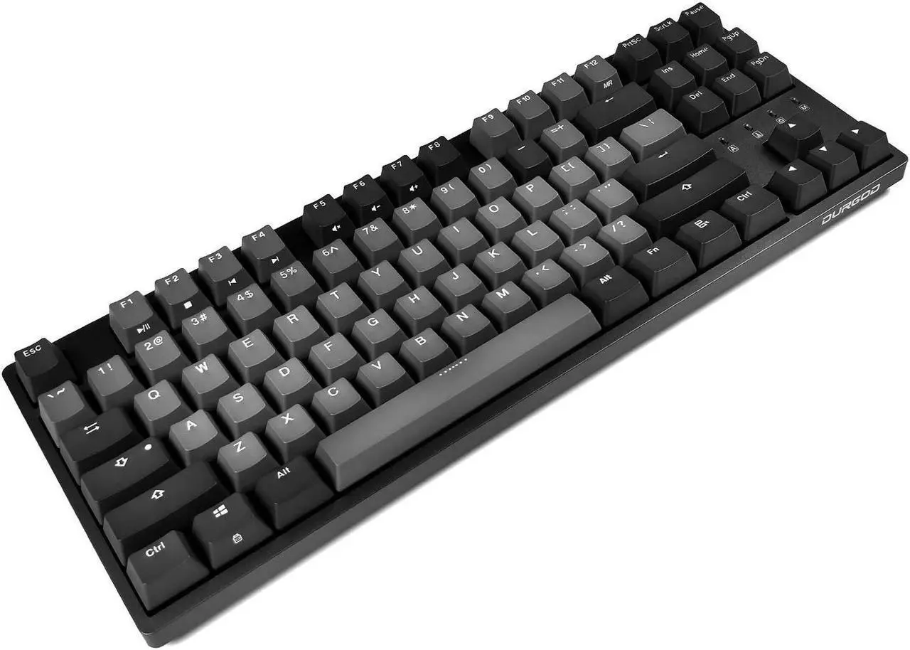 Alt view image 16 of 20 - Durgod Taurus K320 TKL Mechanical Gaming Keyboard - 87 Keys - Double Shot PBT - NKRO - USB Type C (Cherry Brown, Space Grey)