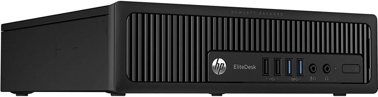 Main image of HP Grade A Business Desktop 800 G1 USFF Intel Core i5 4570S 2.90 GHz 8 GB DDR3 Memory 512 GB SSD DVD Windows 10 Professional 64-Bit