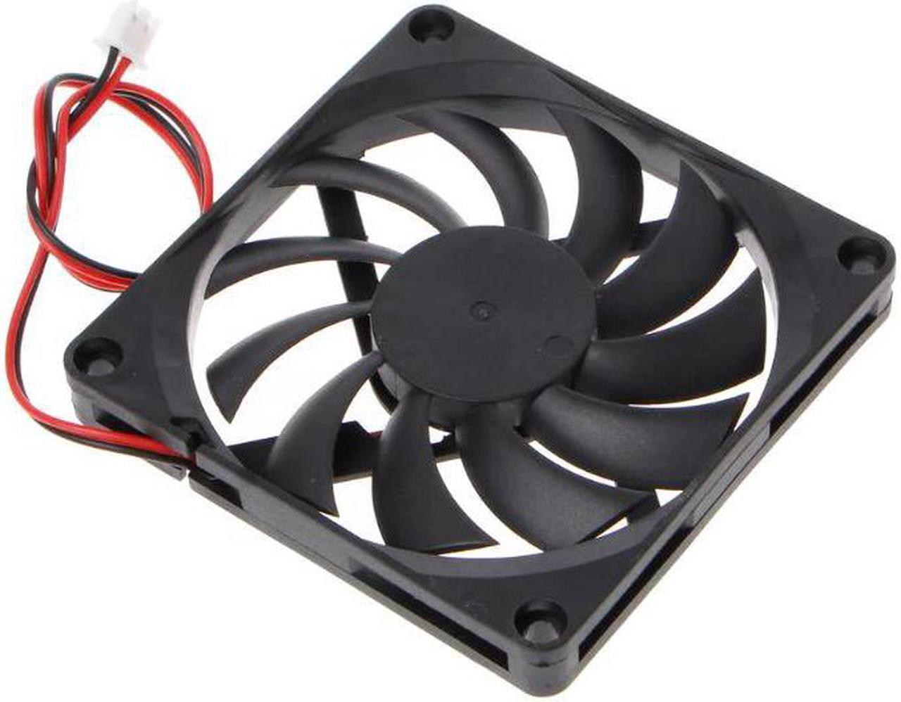 Main image of 24V 2 Pin 80x80x10mm PC Computer CPU System Heatsink Brushless Cooling Fan 8010