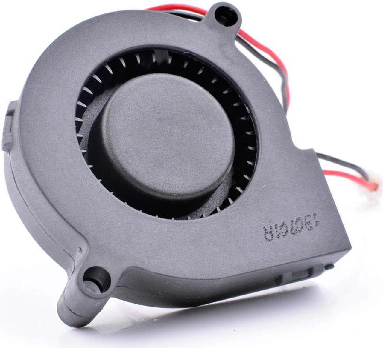 Alt view image 3 of 4 - ANCHAOPU SF5015SL 5cm 5015 12V 0.06A Very quiet humidifier built in blower cooling fan
