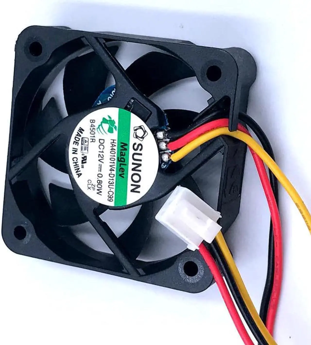 Alt view image 3 of 4 - silent quiet 40mm fan new HA40101V4 D13U C99 DC12V 0.80W 4CM 4010 TV case axial cooling fan