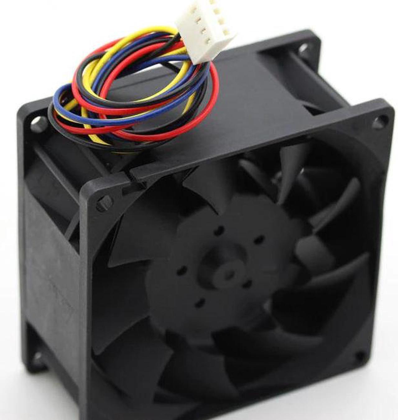 Alt view image 3 of 3 - for delta TFB0812UHE 5H2L DC12V 2.34A 80x80x38mm Server Square inverter axial cooling fans