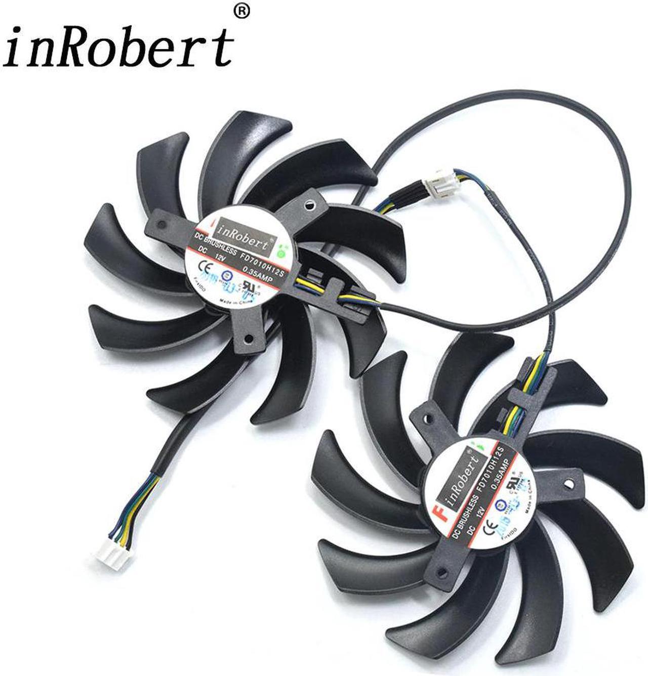 Main image of 85mm FD7010H12S 4Pin Dual Cooler Fan Replace For Sapphire R9 270X 280X HD7870 HD7950 HD7850 HD6850 Graphics Card Cooling Fans