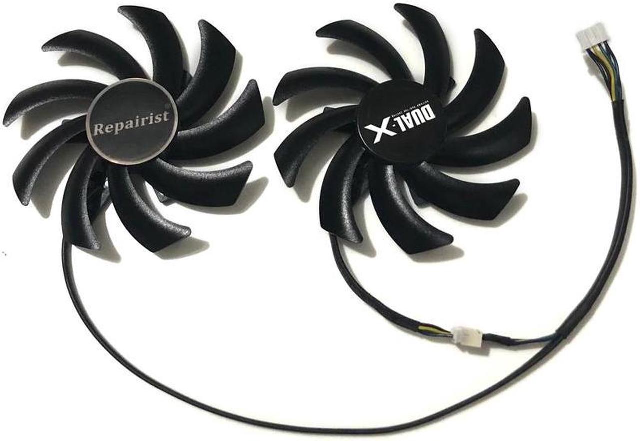 Alt view image 3 of 5 - 86mm FD7010H12S 4Pin Dual Cooler Fan For Sapphire R9 270X 280X HD7870 HD7950 HD7850 HD6850 Graphics Card Cooling