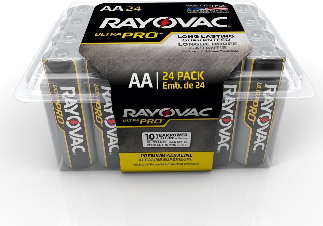 Alt view image 4 of 17 - Rayovac Ultra Pro Alkaline Batteries AA 24/Pack ALAA24PPJ