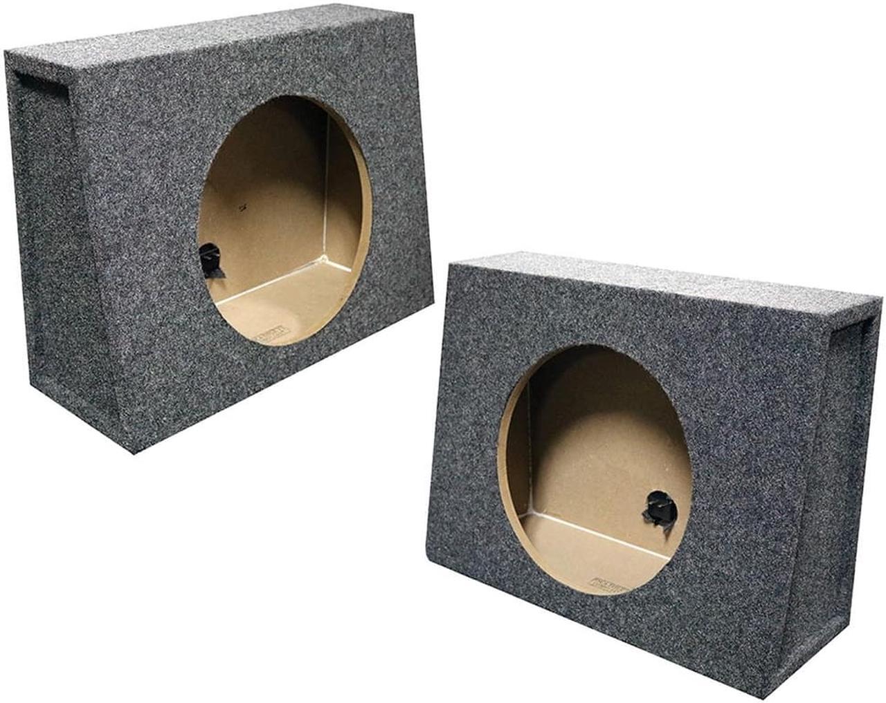 Alt view image 7 of 8 - Qpower QTW12S *Tw12* Empty Split Woofer Box Angle 12";