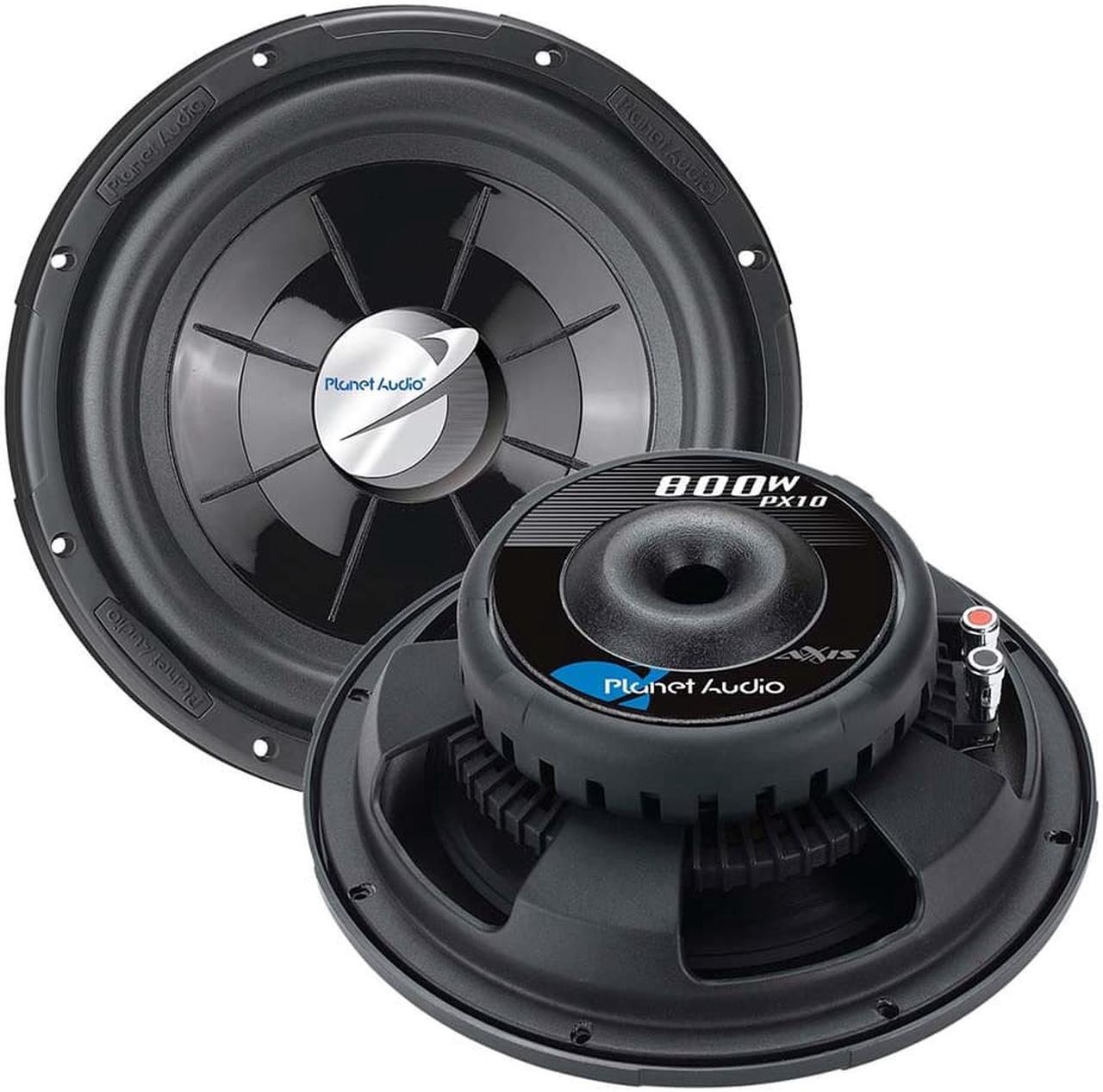 Alt view image 8 of 17 - PLANET AUDIO PX10 Planet 10 Shallow Mount Woofer 800W Max