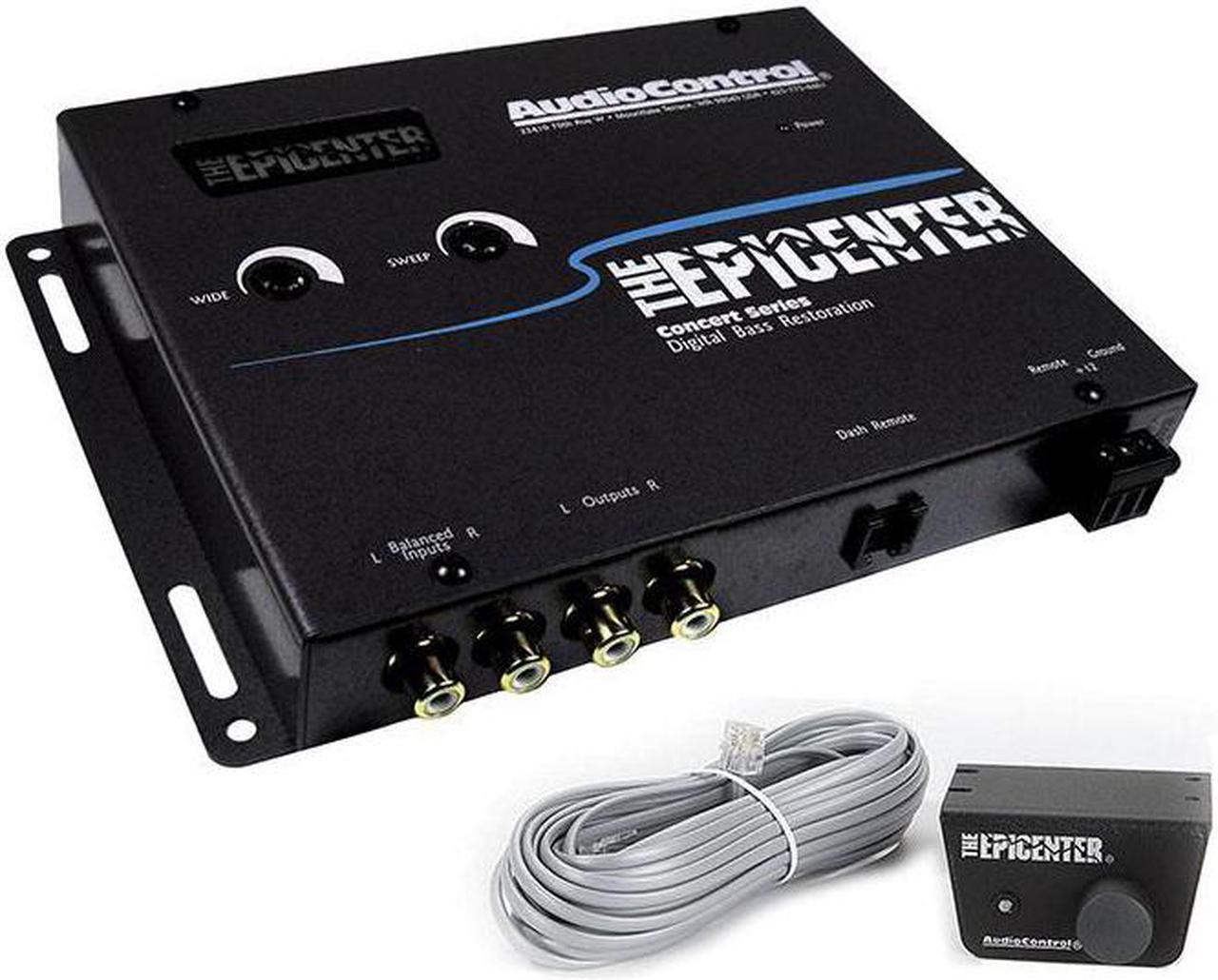 Alt view image 3 of 19 - AUDIOCONTROL EPICENTERBLACK Bass processor - black - Concert Series