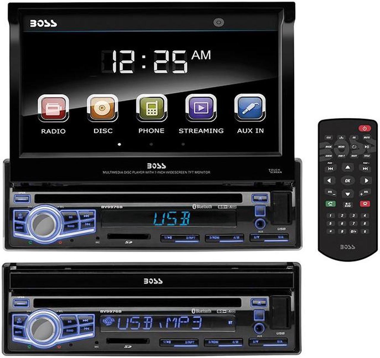 Alt view image 20 of 20 - Boss Audio BV9976B 7" Touchscreen Single-Din DVD w/ Bluetooth
