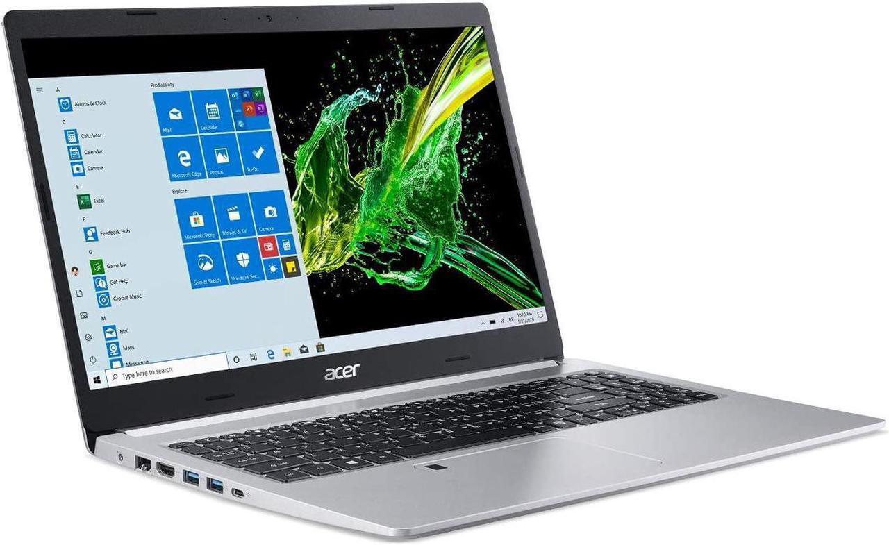 Alt view image 6 of 6 - Acer Aspire 5 Notebook, 15.6" IPS FHD Display, Intel Core i3-1005G1 Upto 3.4GHz, 20GB RAM, 512GB NVMe SSD, HDMI, Wi-Fi, Bluetooth, Backlit KeyboardWindows 11 Home S/Lone Star Mouse Pad