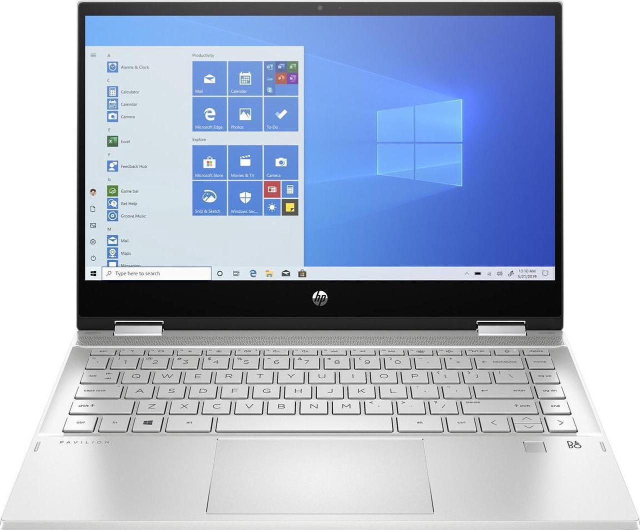 Alt view image 2 of 6 - HP Pavilion x360 14 2-in-1 Home&Business Laptop 14" FHD Touchscreen 11th Gen Intel i5-1135G4(Beat i7-1065G7)8GB RAM 1TB SSD Intel Iris Xe Graphics USB-C WINDOWS 11 Home/Lone Star Computer Mouse Pad