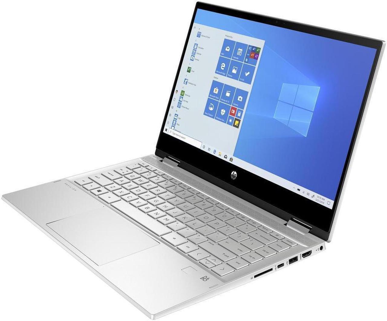 Main image of HP Pavilion x360 14 2-in-1 Home&Business Laptop 14" FHD Touchscreen 11th Gen Intel i5-1135G4(Beat i7-1065G7)8GB RAM 1TB SSD Intel Iris Xe Graphics USB-C WINDOWS 11 Home/Lone Star Computer Mouse Pad