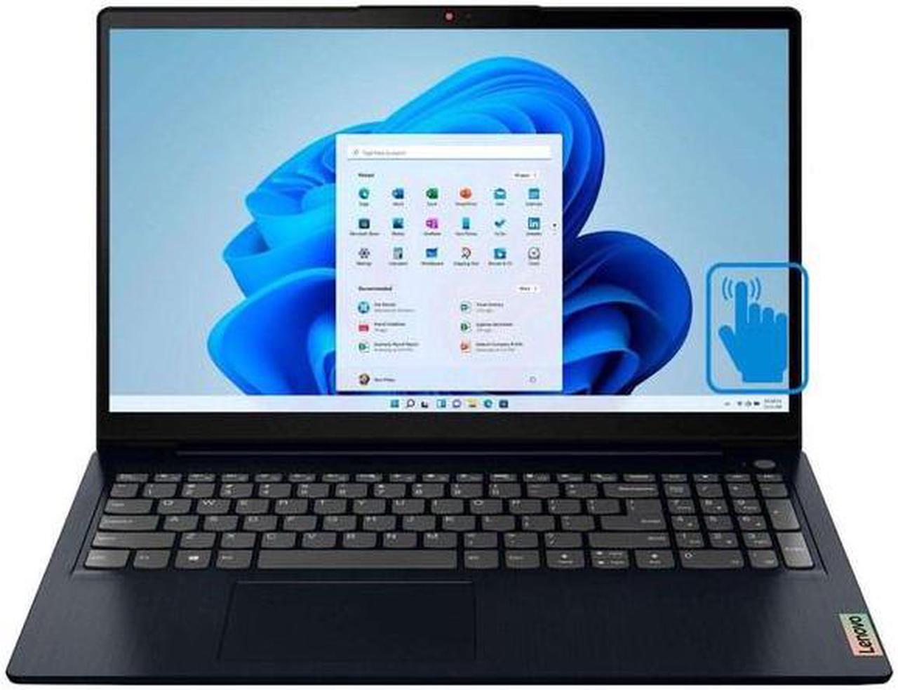 Alt view image 3 of 7 - Lenovo Ideapad 3I Home & Business Laptop (Intel i5-1135G7 4-Core, 8GB RAM, 1TB SSD, 15.6" Touch  Full HD (1920x1080), Wifi, Bluetooth, Webcam, Win 11 Home Mode)/Lone Star Mouse Pad