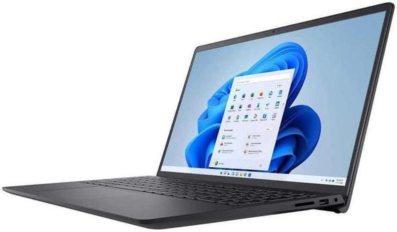 Alt view image 3 of 7 - Dell Inspiron 15 3520 15.6" Touchscreen FHD WVA Laptop (Intel i5-1155G7, 16GB RAM, 1TB SSD, Intel Iris Xe, AC WiFi, Bluetooth 5.0, SD Reader, Webcam, Carbon Black, Win 11 Pro)