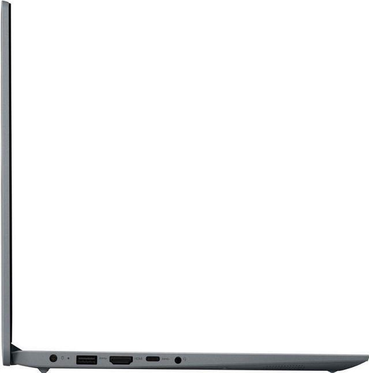 Alt view image 3 of 6 - Lenovo Ideapad 1i School & Business Laptop (Intel i3-1215U 6-Core, 12GB RAM, 512GB PCIe SSD, Intel UHD, 15.6" 60 Hz Touch Full HD (1920x1080), Wifi, Bluetooth, Webcam, Cloud Grey, Win 10 Pro)