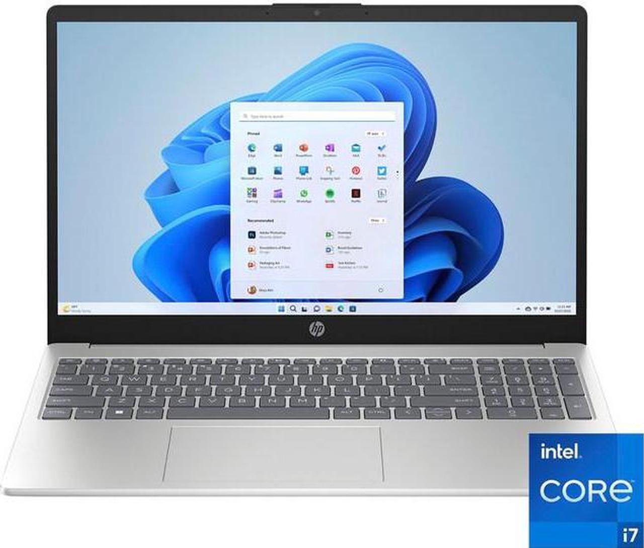 Alt view image 7 of 12 - HP 15.6" Full HD (1920x1080) TouchScreen Laptop,12th Generation Intel Core i7-1255U 10-Core Processor,8GB DDR4 RAM,2TB SSD,Intel Iris Xe Graphics,Wifi-AC,Bluetooth,HDMI, Windows 11 Pro