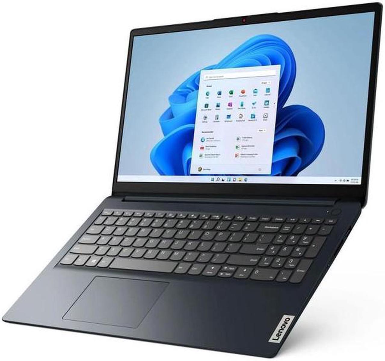 Alt view image 2 of 6 - Lenovo IdeaPad 1i Business&Home Laptop, 15.6" FHD  Display, Intel Core i5-1235U Upto 4.4GHz, 16GB RAM, 256GB NVMe SSD, HDMI, Card Reader, Wi-Fi, Bluetooth, Windows 11 Home/XTREDURA Flash Drive