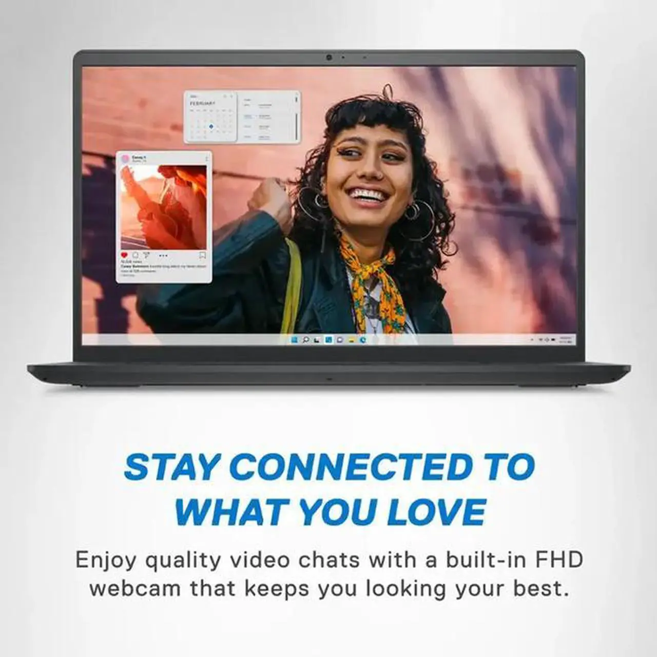 Alt view image 3 of 6 - Dell Inspiron 3000 Home & Business Laptop Notebook ,15.6" FHD Touch Display,13th Gen Intel i5-1334U(Beat I7-1250U),16GB RAM,512GB SSD, Webcam, Bluetooth, Wi-Fi, Windows 11 Pro/XTREDURA FLASH Drive