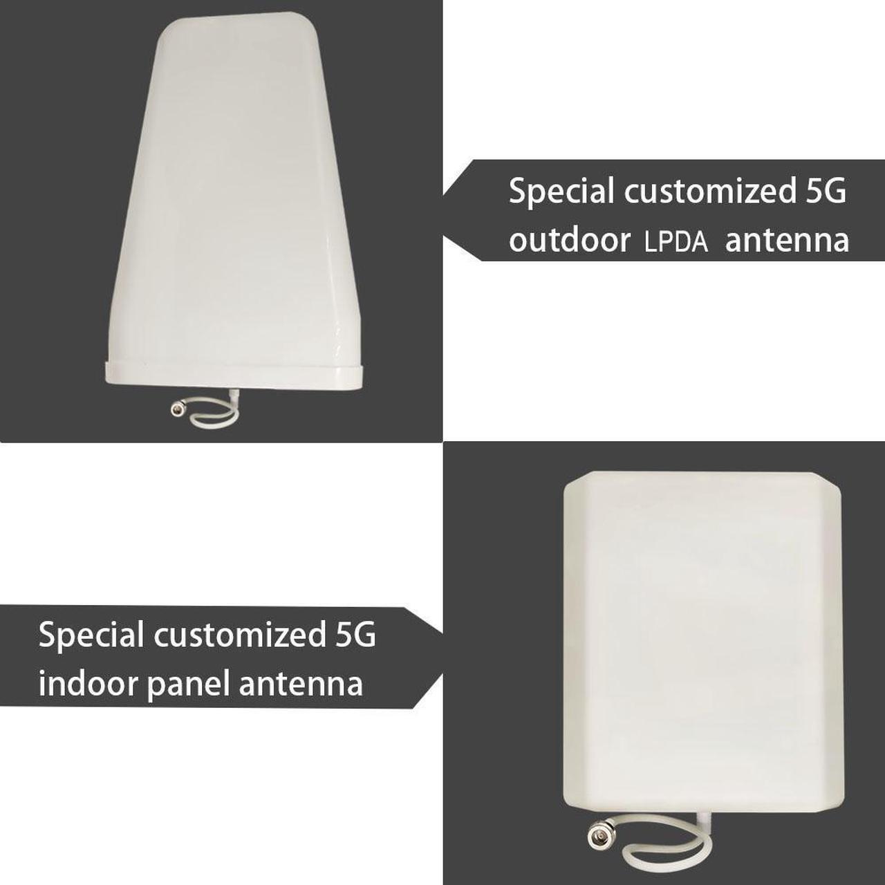 Alt view image 6 of 7 - EasyBoost 5G Signal Booster For T-mobile Sprint U.S.Cellular 600Mhz B71 4G 5G Signal Repeater Amplifier Smart LCD With Full Kit For Home/Office/Apartment Coverage Up To 8,000 Sq ft