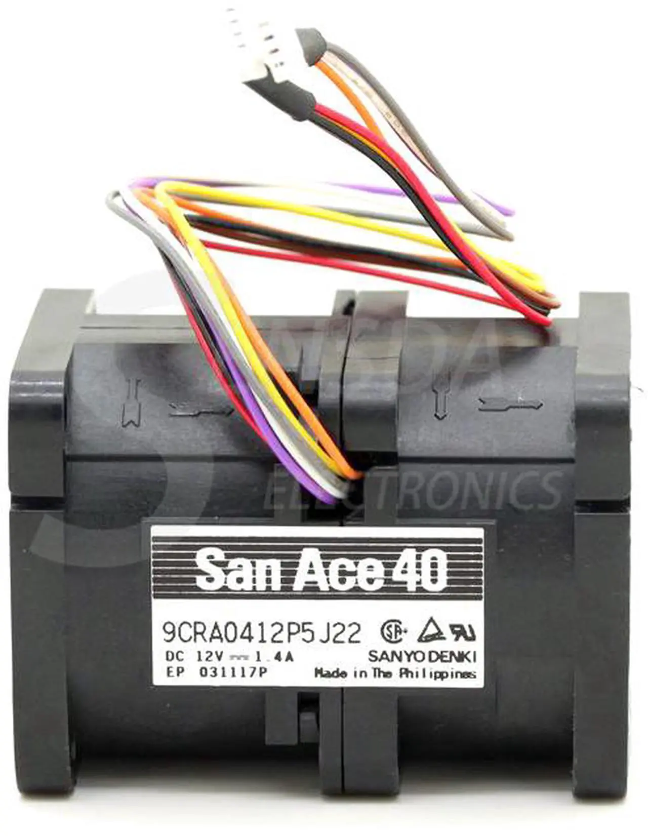 Per Sanyo Originale 9CRA0412P5J22 DC 12 V 1.4A 4056 4 CENTIMETRI 40 Millimetri 1 - Foto 9