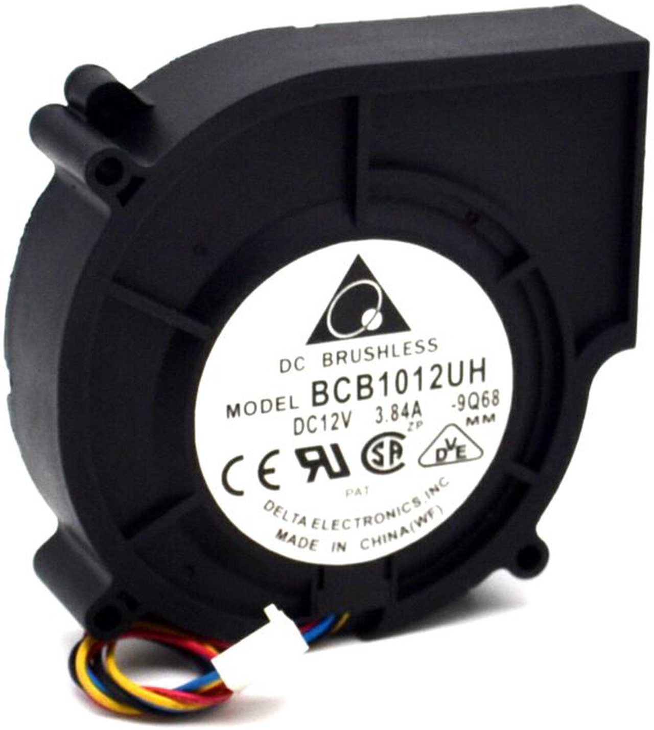 Ventilatore DELTA BCB1012UH Turbo 12V 3,84A 97x87x25mm - 4 Fili PWM, Vento Fortissimo - Foto 1