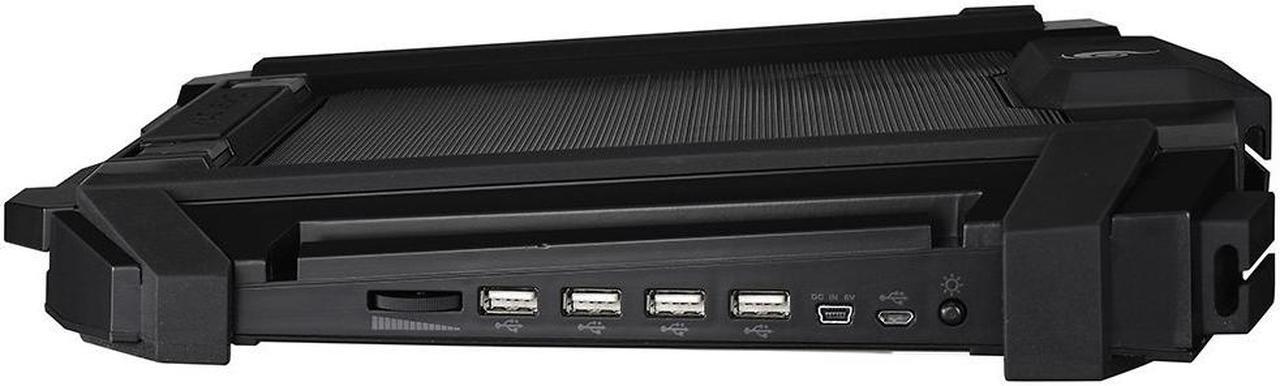 Alt view image 2 of 7 - CM Storm SF-17 - Gaming Laptop Cooling Pad with 180 mm Fan and 4 Ergonomic Height Settings